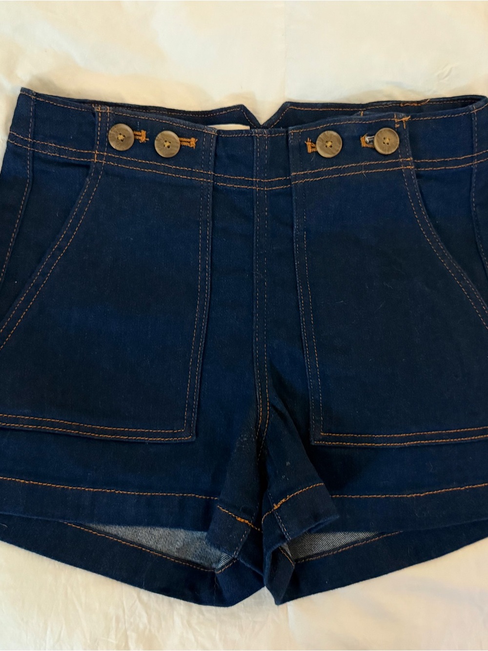 Anthropologie Pilcro Kit High-Rise Utility Shorts